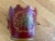 Brick Red Pair of Early 20th Century French Napoleon III Style Red and Gold Toleware Cachepots For Sale - Image 8 of 12