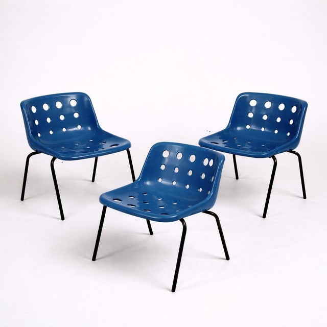 Polypropylene Chairs from Hille, 1960s, Set of 3 For Sale - Image 9 of 9