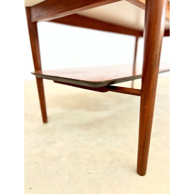 Teak Coffee Table with Reversible Top by Louis van Teeffelen for Webe, 1960s For Sale - Image 17 of 18