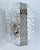 Vintage Bubble Glass and Chrome Sconces, 1970s, Set of 2 For Sale - Image 15 of 18