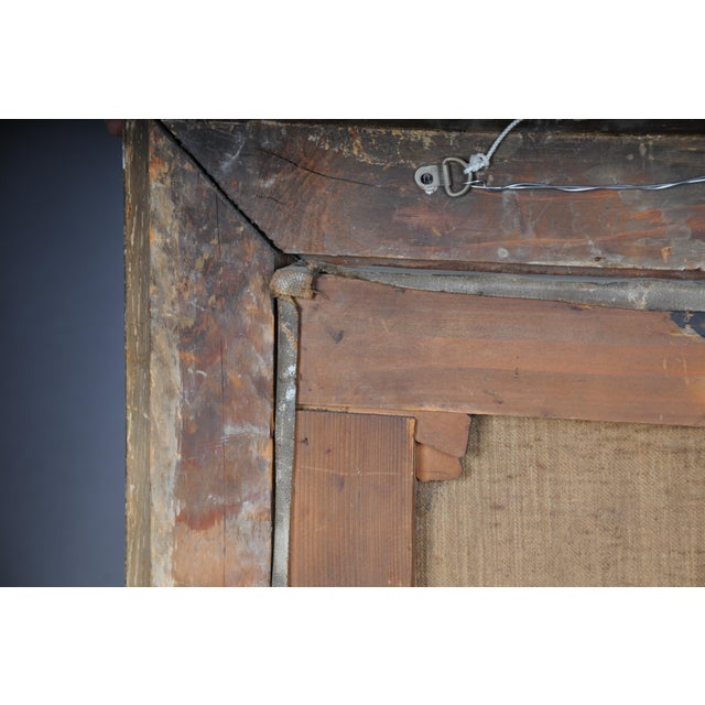 Romantic Artist, River Landscape, 19th Century, Oil Painting, Framed For Sale - Image 16 of 18