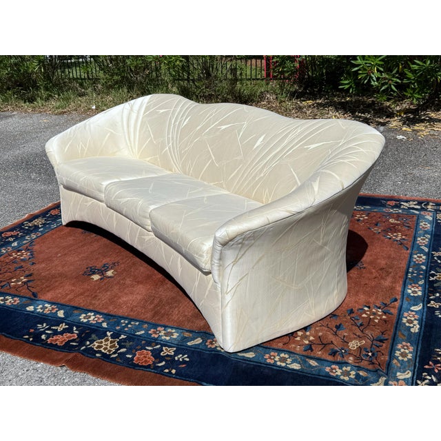 Carsons Vintage Carson’s Sofa After Vladimir Kagan For Sale - Image 4 of 12