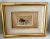 Mid 20th Century Edmund Blampied Pen Drawing of a Horse Matted and Framed in Gilt Frame For Sale - Image 5 of 12