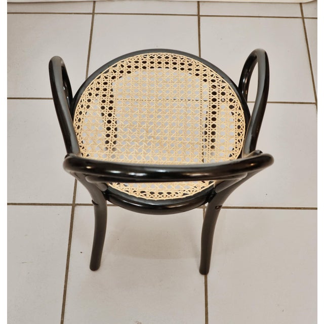 Wood Art Nouveau Children's Armchair, 1890s For Sale - Image 7 of 8