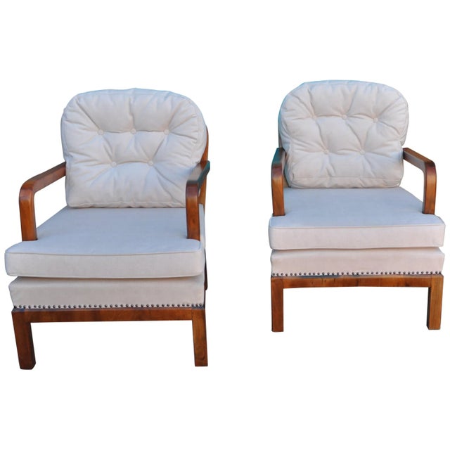 Set of French Art Deco Chairs, 1930s For Sale - Image 11 of 11