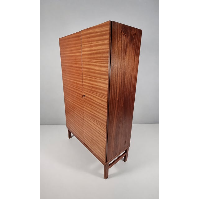1970s Vintage Wardrobe in Beech, 1970s For Sale - Image 5 of 12