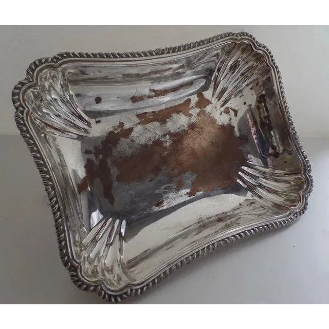 Metal Matthew Boulton Old Sheffield Fused Plate Entree Server Dish Family Crest c 1815 For Sale - Image 7 of 10