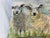 16" Square Decorative Toss Pillow Embellished With a Group of Inquisitive Sheep - Made in the U K For Sale - Image 4 of 12