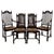Early 20th Century Antique English Oak Dining Chairs, Set of 6 For Sale - Image 10 of 10