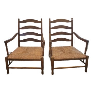Vintage French Farmhouse Chairs For Sale