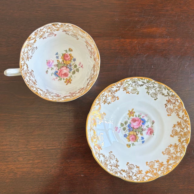 Mid-20th Century English Collingwoods Bone China Teacup For Sale - Image 18 of 18
