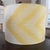 Pale Yellow Silk Ikat Drum Lamp Shade For Sale In New York - Image 6 of 6