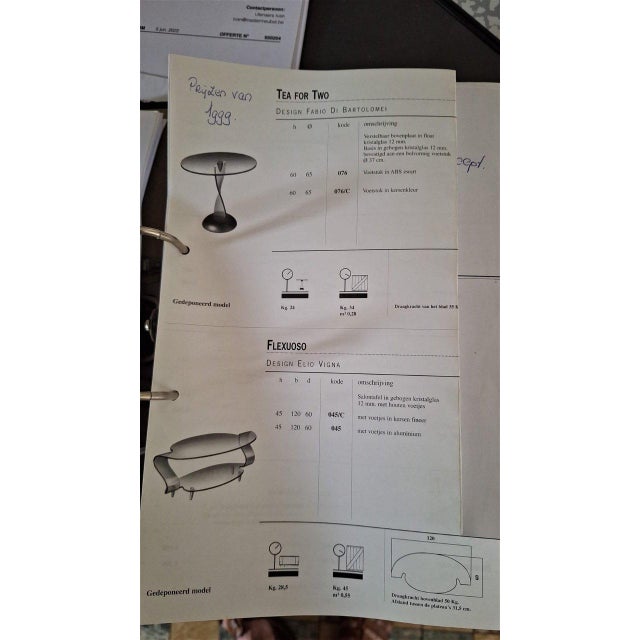 Vintage Coffee Table by Elio Vigna For Sale - Image 13 of 14