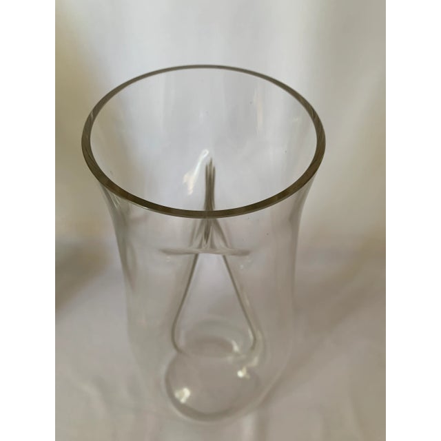 Mazzega Murano Glass Flower Vase For Sale In Miami - Image 6 of 8