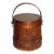 Antique American Folk Art 19 Th C Wood Bucket Pail For Sale
