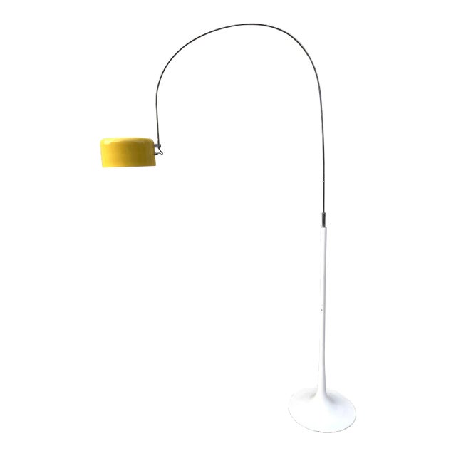 Mid Century Modern Floor Lamp in the Joe Colombo Style. Circa 1970s For Sale