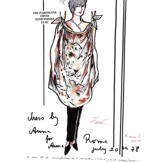 "Karl Lagerfeld a Fashion Journal" 1987 Piaggi, Anna For Sale In New York - Image 6 of 12