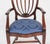 Vintage English Hepplewhite Revival Dining Chairs, Set of 10 For Sale - Image 9 of 18