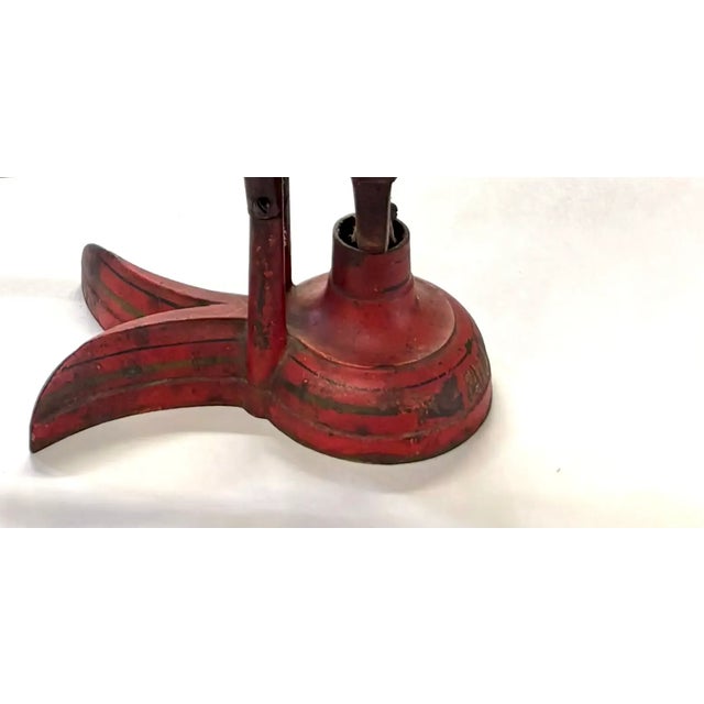 Early 20th Century Antique Iron and Brass Scale - Americana, Folk Art For Sale - Image 5 of 7