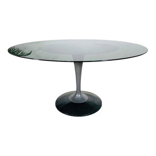 1970s Mid-Century Modern Chromcraft Tulip Dining Table For Sale