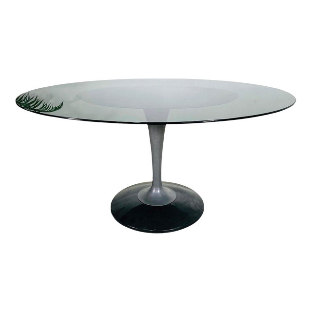 1970s Mid-Century Modern Chromcraft Tulip Dining Table For Sale
