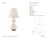 Christopher Spitzmiller by Visual Comfort Signature Chambers Medium Table Lamp in Ivory with Natural Percale Shade...