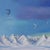 Zbigniew Wozniak, Winter Landscape with a Penguin, 2025, Oil Painting on Board For Sale - Image 4 of 5