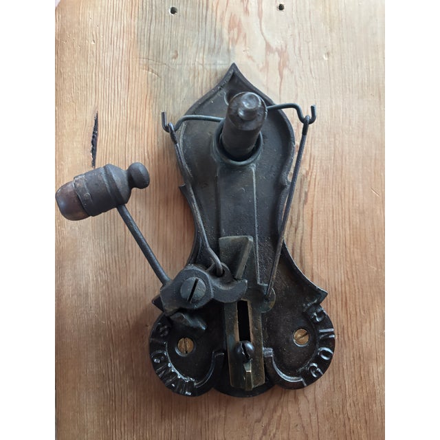 1886 Rare Patented Brass Ringside Boxing “Gong” Bell For Sale - Image 15 of 18