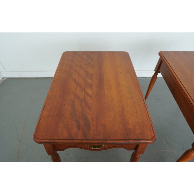 1960s Vintage Enso-Gutzeit Rockport Maple End Tables For Sale - Image 10 of 13