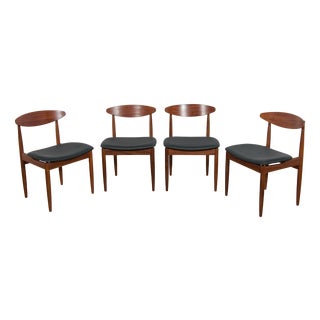 Mid-Century Modern Teak Dining Chairs by Ib Kofod Larsen for G-Plan, 1960s, Set of 4 For Sale