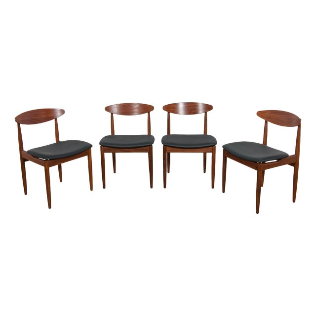 Mid-Century Modern Teak Dining Chairs by Ib Kofod Larsen for G-Plan, 1960s, Set of 4 For Sale