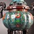 Late 20th Century Pair of Gilt Bronze Cloisonné Enamel Tripod Incense Burners With Dragon Handles For Sale - Image 4 of 9