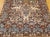 Vintage Persian Kerman Lavar Rug, Hand-Knotted Wool & Silk, Allover Floral Pattern, Ivory & Blue, 4x7 For Sale - Image 12 of 17