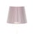 Contemporary Poldina Metal Graphic Shade - Brown Stripes For Sale - Image 3 of 3