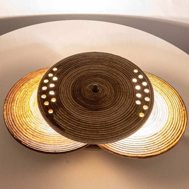 Ceramic Stoneware Wall Light from Axella, Denmark, 1970s For Sale - Image 12 of 15