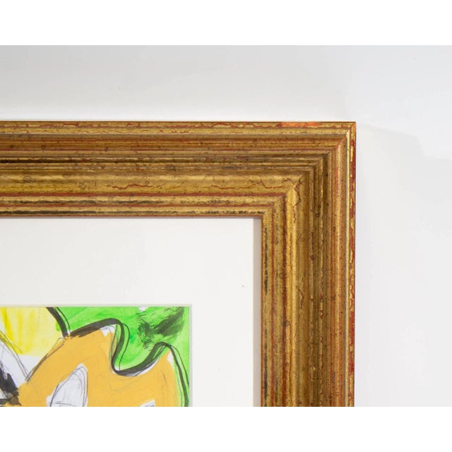 James L. Bruch Abstract Mixed Media Painting For Sale - Image 4 of 7