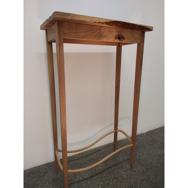 Auburn Folk Art Cricker Side Table For Sale - Image 8 of 13