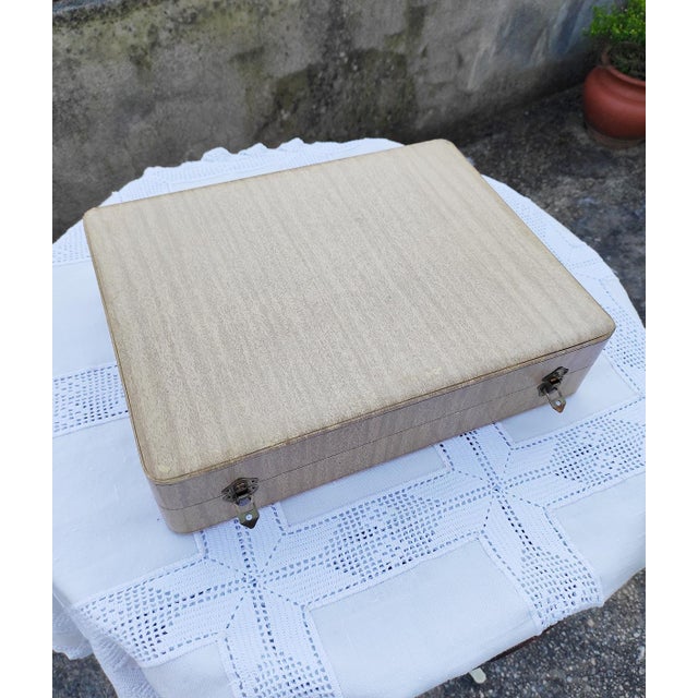 French 100 Apollo Cutlery Set for 12 in Silver-Plated Metal, 1950s, Set of 49 For Sale - Image 9 of 11