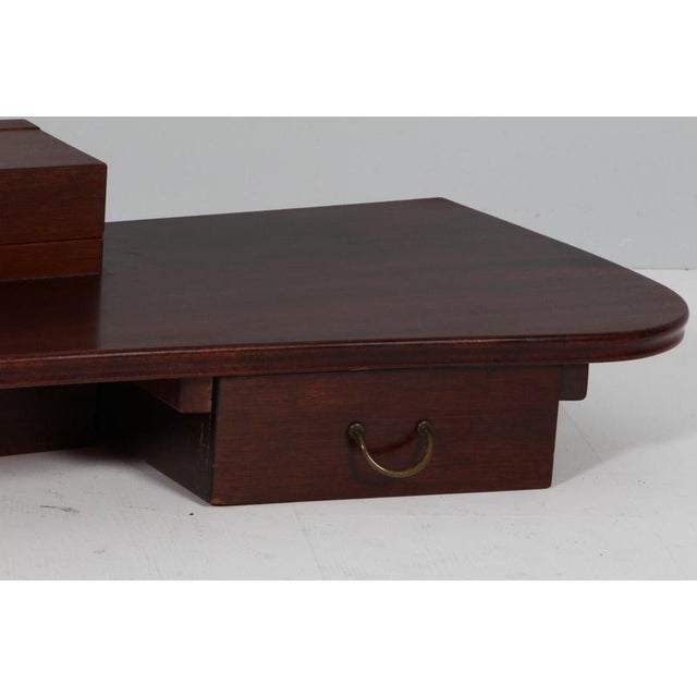 Vanity Set in Mahogany by Frode Holm for Illums Bolighus, 1940s For Sale - Image 4 of 10