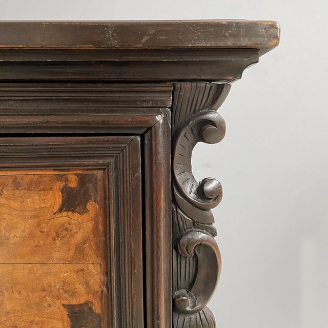 19th Century Italian Bergamo Bedside Table, 1800s For Sale - Image 5 of 18