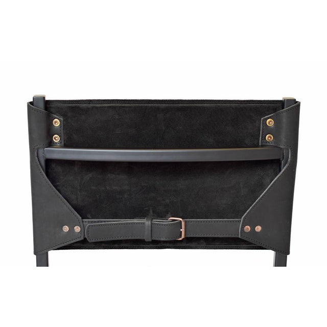 Chocolate and Black Memento Chair by Jesse Sanderson For Sale - Image 14 of 15