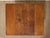 Vintage Oak Rolling Side Table Cart With Drawer and Lower Shelf For Sale - Image 9 of 12