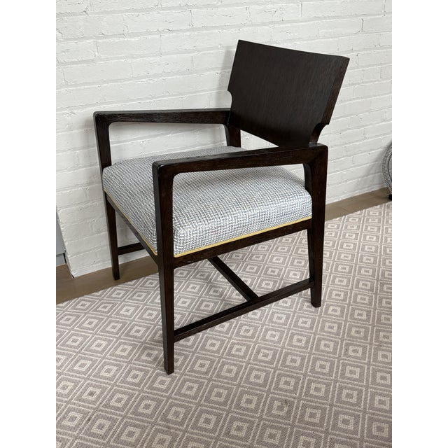 2020s Set of 6 Barclay Butera Highland Arm Chairs For Sale - Image 5 of 13