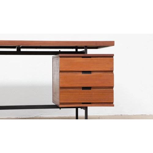 Arp pierre guariche desk, minvielle edition. A modernist executive desk from the 1960s designed by pierre guariche’s arp...