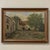 Framed Oil Painting on Canvas Signed Klein 'Country Farmhouse' For Sale In Dallas - Image 6 of 16