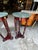 Vintage Pair of Green Stone Top Round Side Tables For Sale - Image 4 of 9