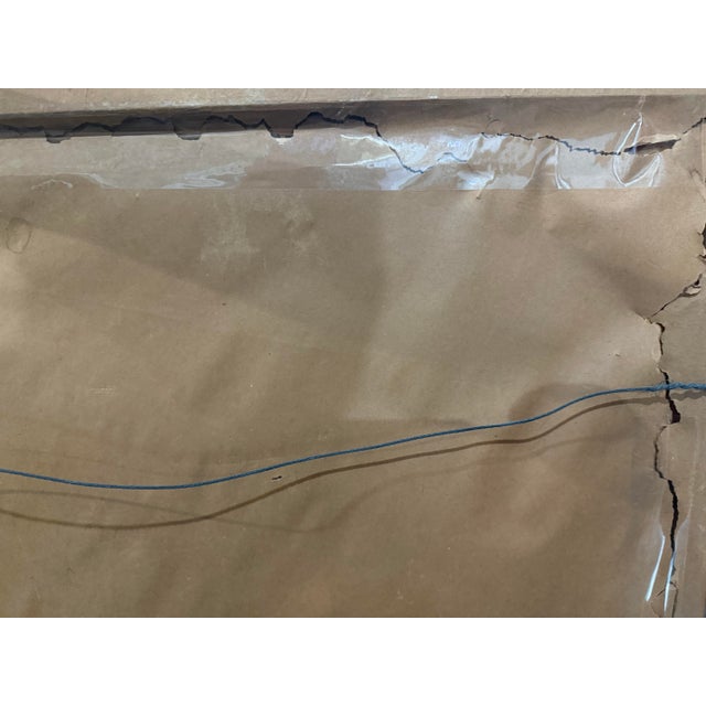 1979 William Nelson Western Native American Camp Scene Painting on Masonite – Framed For Sale - Image 12 of 12