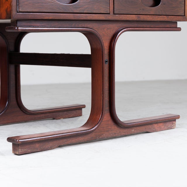 1960s Model 544 Bedside Tables by Gianfranco Frattini for Bernini, 1960s, Set of 2 For Sale - Image 5 of 17