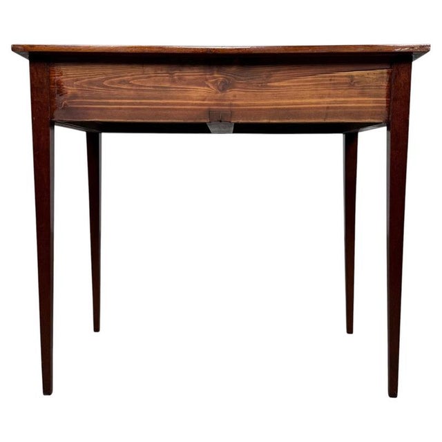 2000 - 2009 18th Century Antique Georgian English Mahogany Writing Table For Sale - Image 5 of 10
