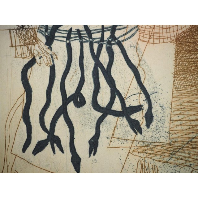 Miguel Condé, History Again, Original Engraving For Sale - Image 5 of 6